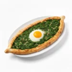 Pide Spinat und Ei